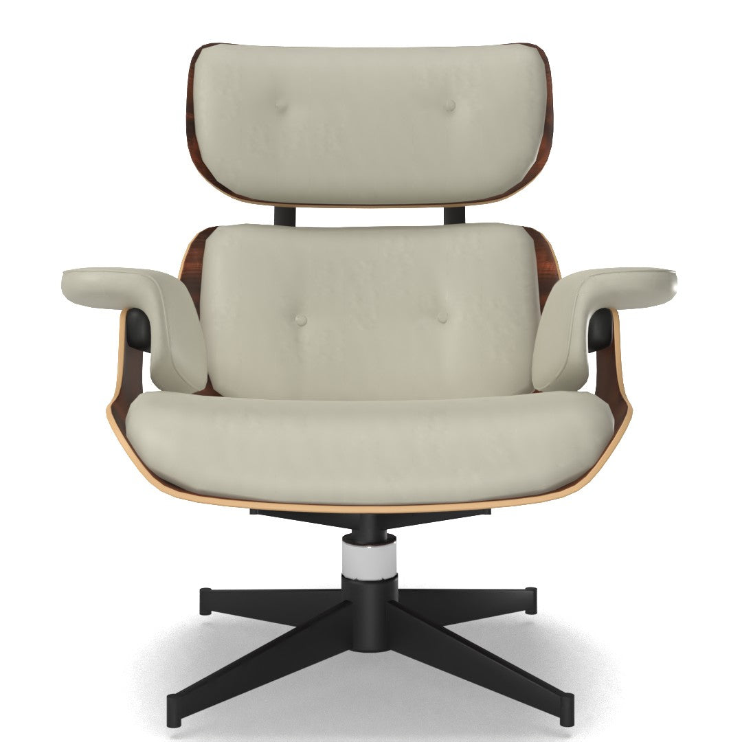 Jolene Swivel Lounge Chair and Ottoman