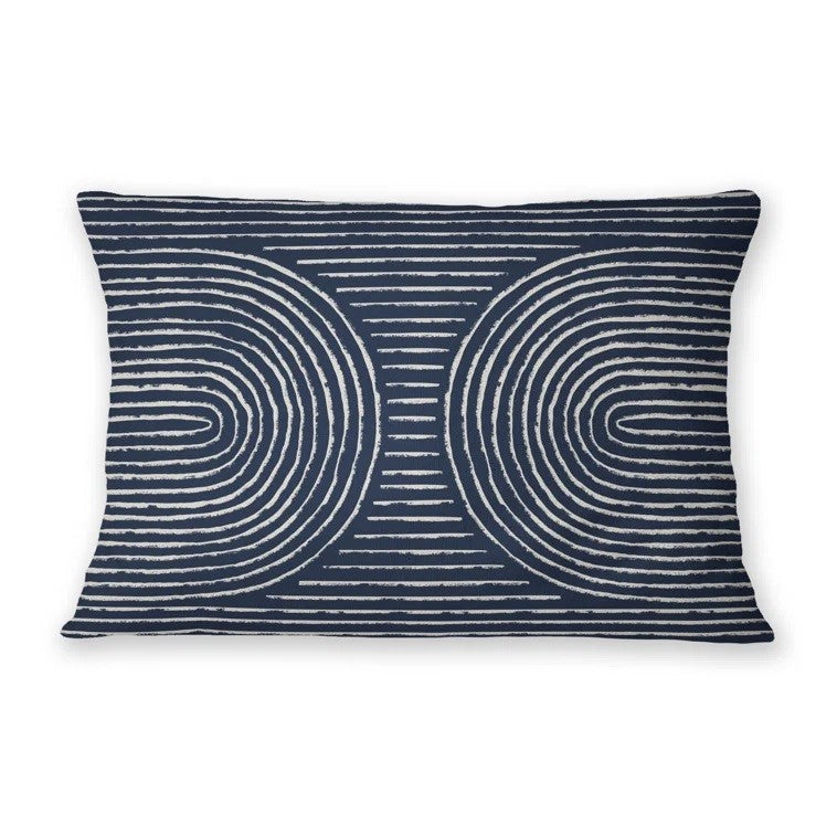 Trellany Geometric Polyester Throw Pillow