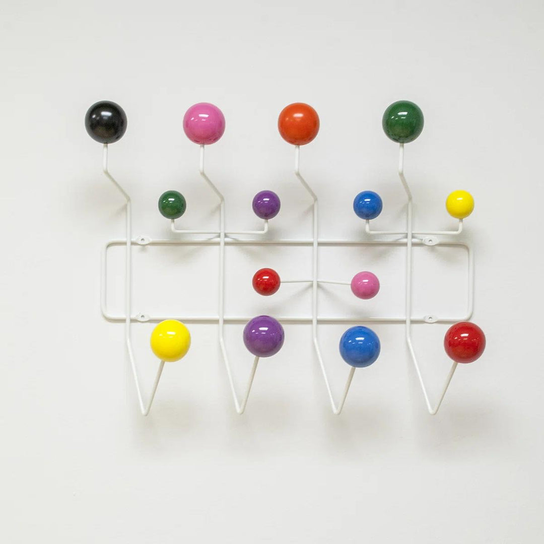 Ginsue Solid Wood 14 Hook Wall Mounted