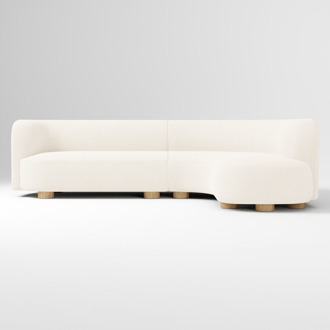 Laurent 2 Piece Wedge Chaise Sectional