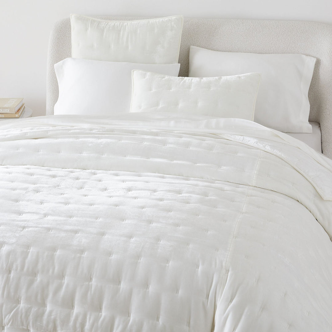 Lush Velvet Tack Stitch Quilt-King