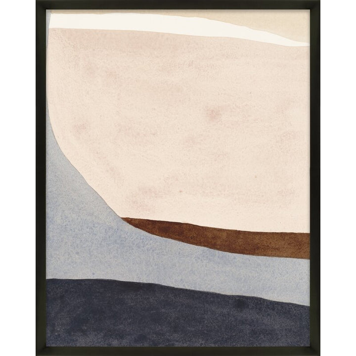 Divided By Blue 2 with Frame-30''x38''
