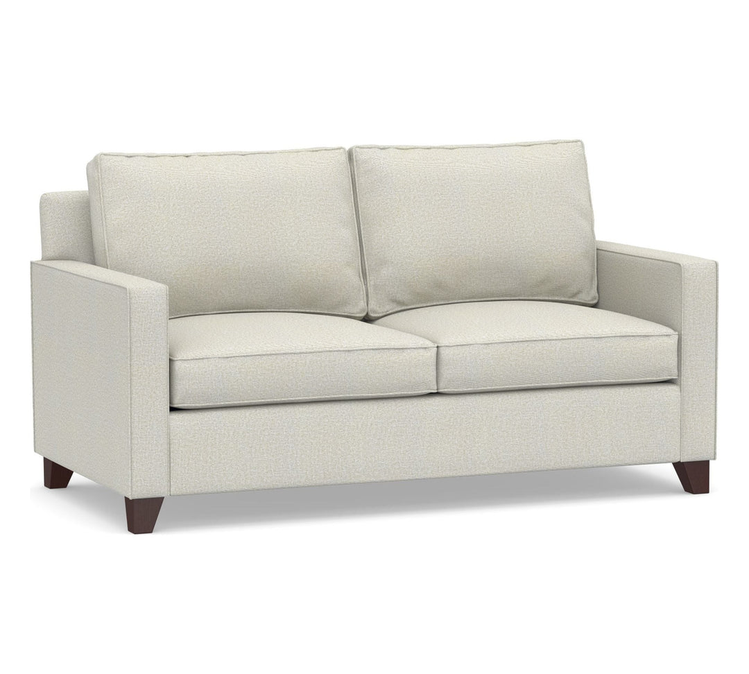Cameron Square Arm Sleeper Sofa with Memory Foam Mattress