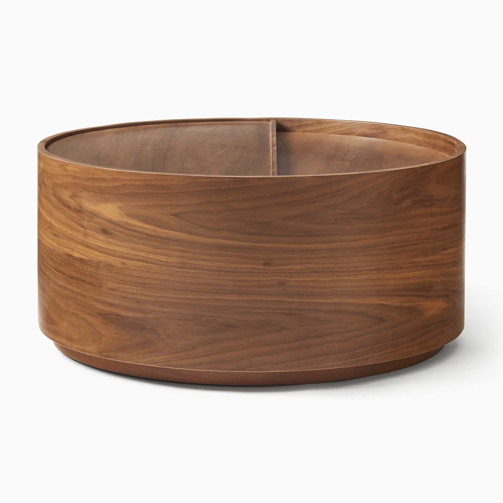 Volume Round Storage Coffee Table