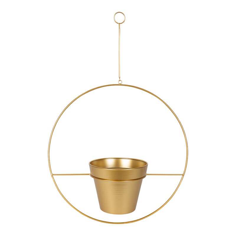 Isai Hoop Metal Hanging Planter
