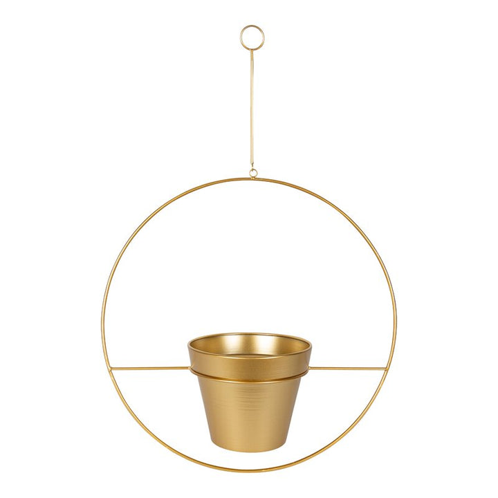 Isai Hoop Metal Hanging Planter