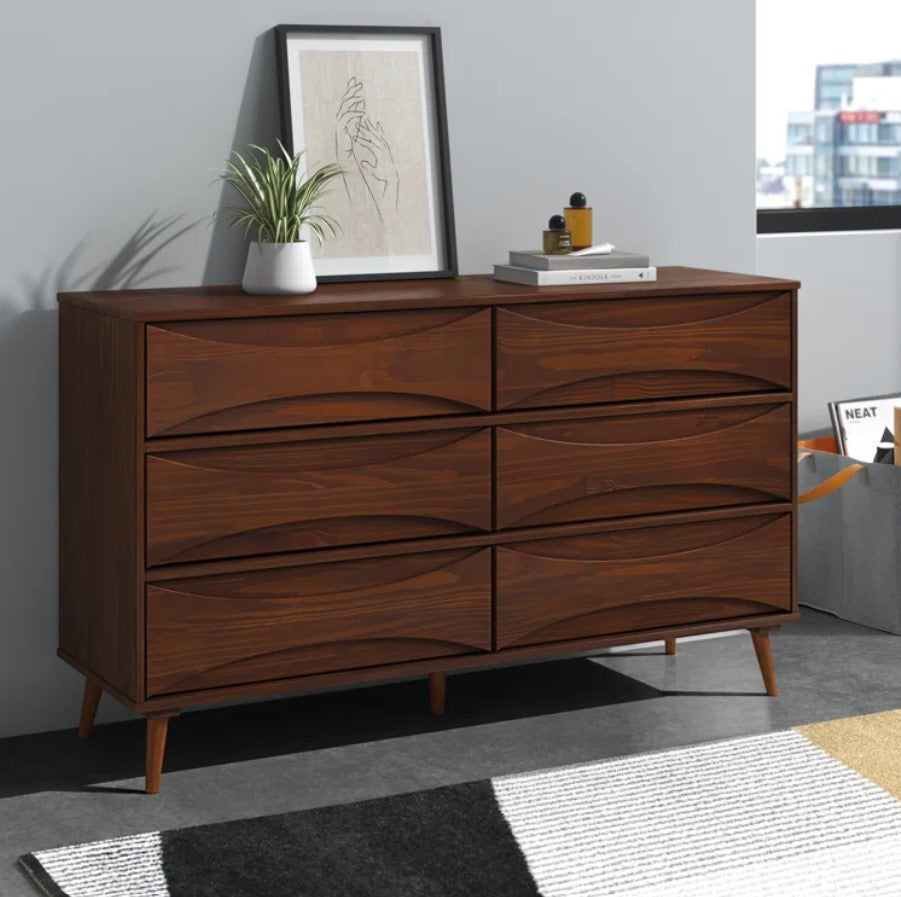 Amoakuh 6 Drawer Dresser