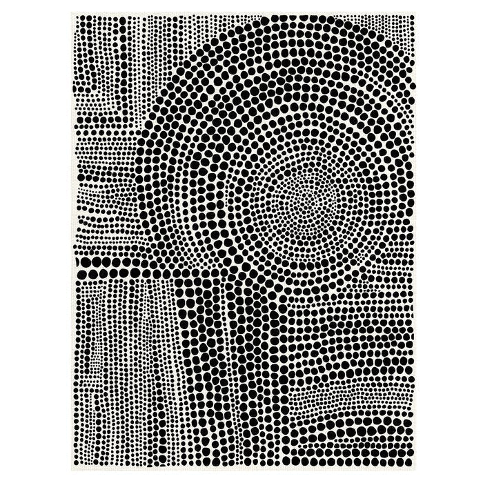 Clustered Dots B Painting Print on Canvas Unframed