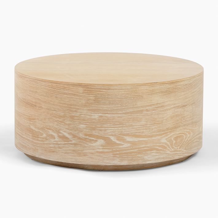 Volume Round Drum Coffee Table