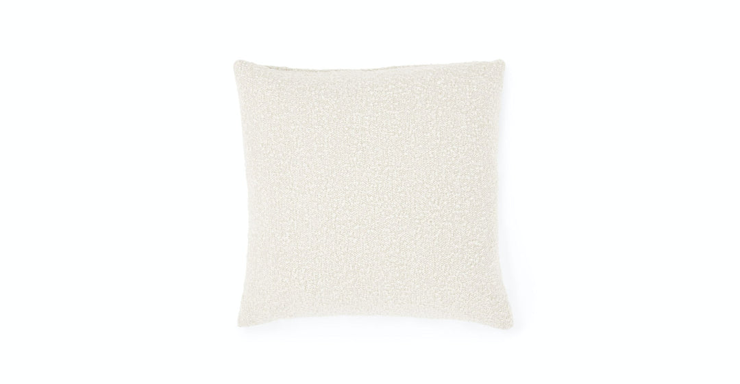 Gabriola Ivory Boucle Pillow Set With Insert-20"x20"