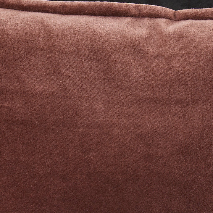 Cotton Velvet Pillow With Insert-18"x18"