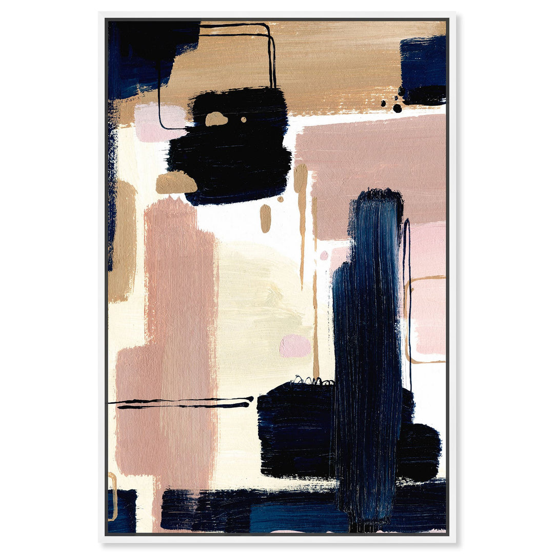 Dolce Blue Framed Wall Art