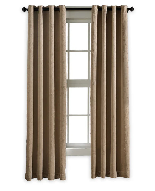 Manzano Solid Room Darkening Grommet Curtain Panel-108"