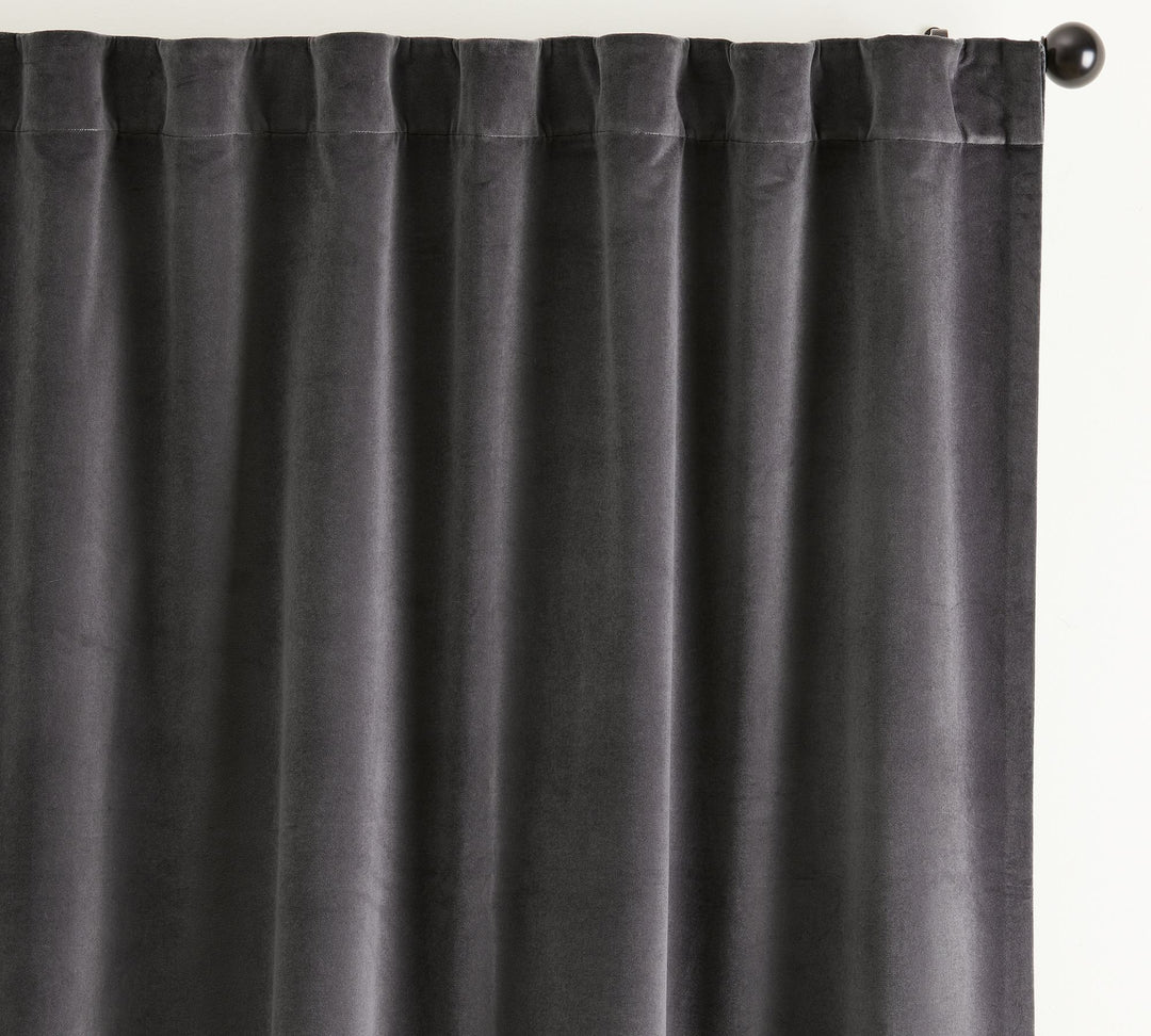 Velvet Twill Blackout Curtain