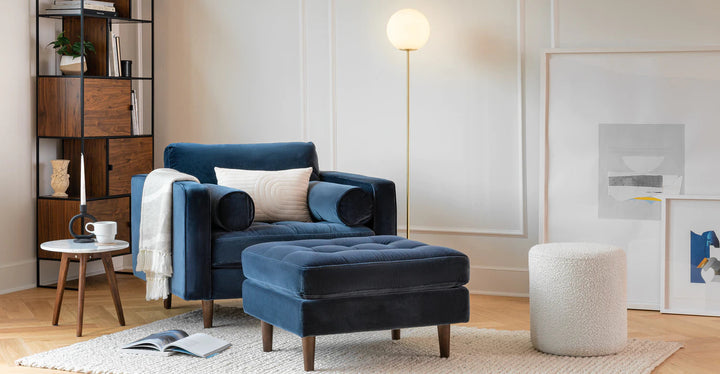 Sven Cascadia Blue Chair