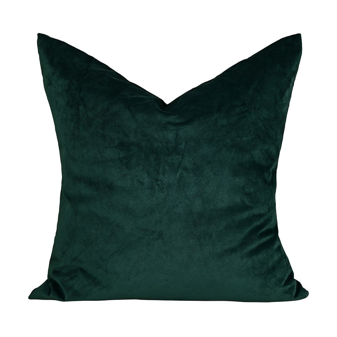 Velvet Throw Square Pillow Cover
