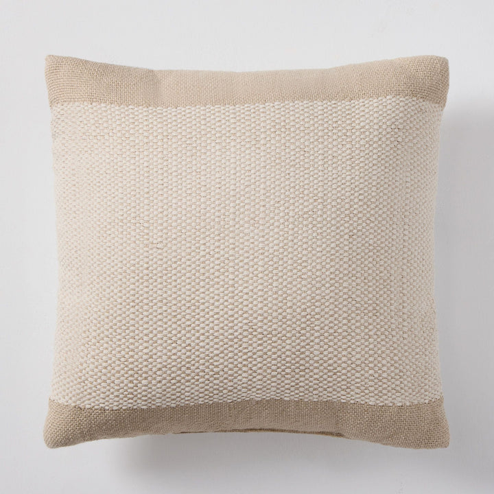 Banded Basketweave Pillow-20"x20"