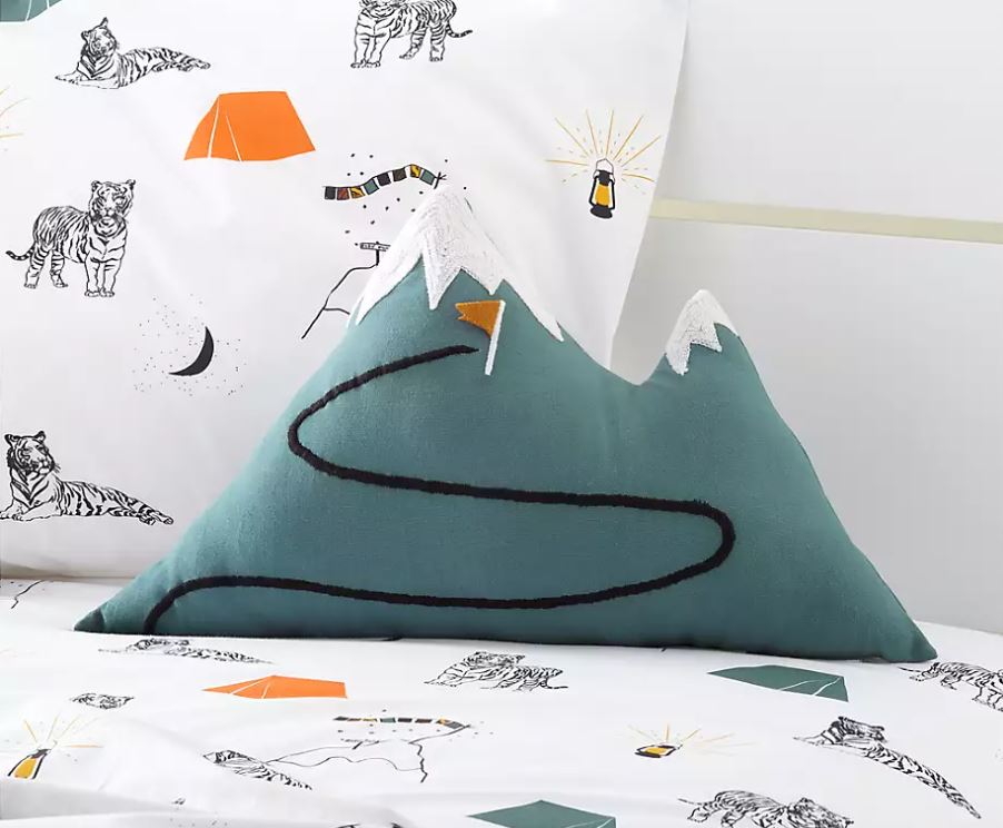 Basecamp Mountain Pillow With Inserts-22"x14"