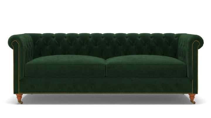 Lyre Chesterfield Two Cushion Sofa