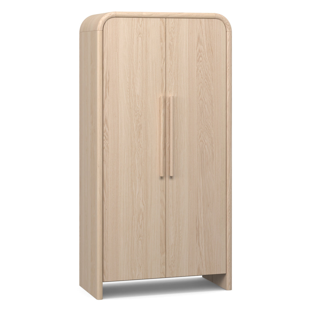 Faydra Enclosed Bookcase Natural Ash