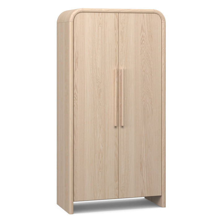 Faydra Enclosed Bookcase Natural Ash