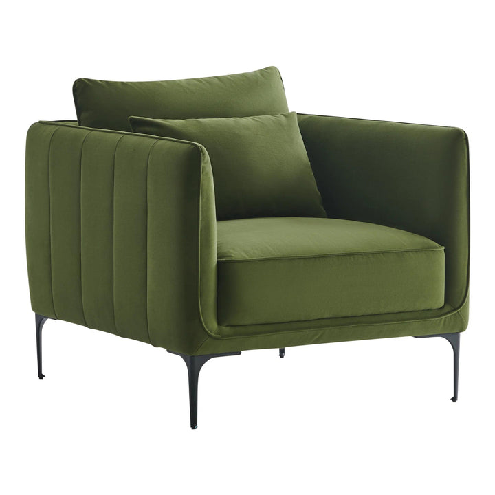 Ceazia Upholstered Wide Armchair