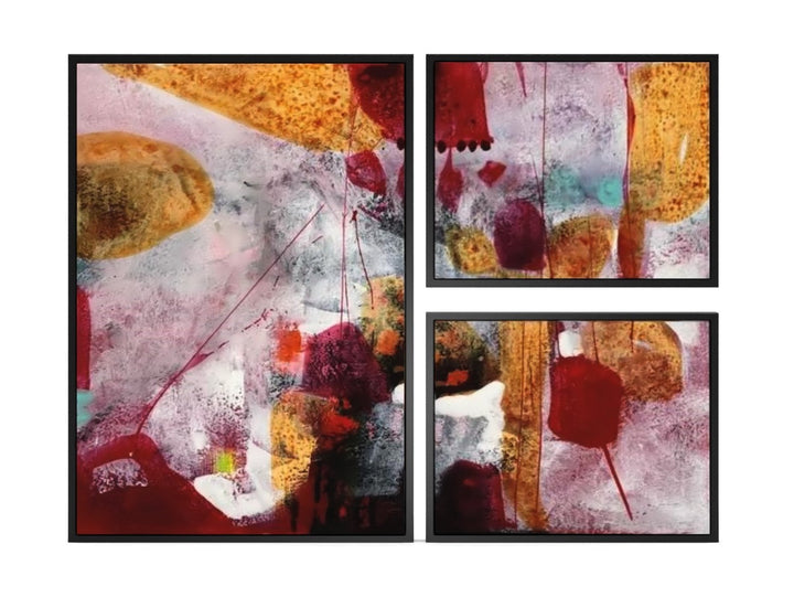 Jelly Beans Graphic Art With Frame 48''x36''