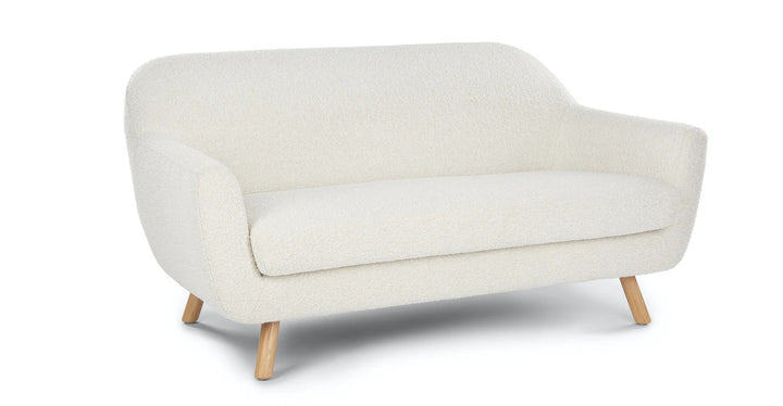 Gabriola Ivory Boucle Loveseat