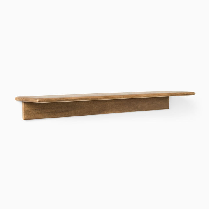 Anton Solid Wood Wall Shelves-48"