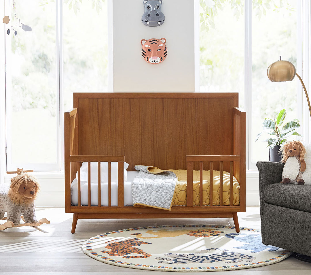 Mid Century 4in1 Convertible Crib