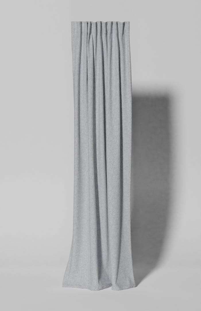 Crossweave Curtain, Stone White, 48"x96"