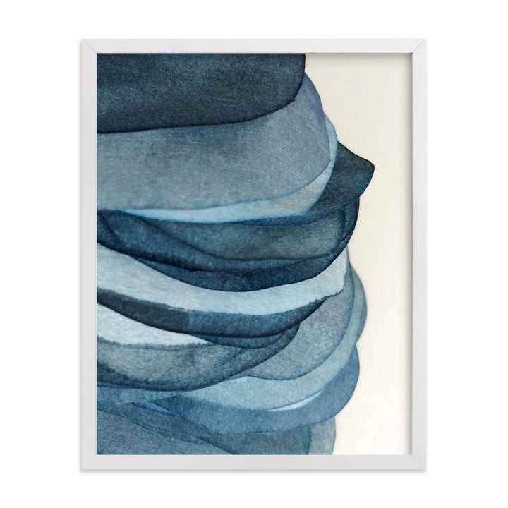 Sky Pebbles Framed Wall Art
