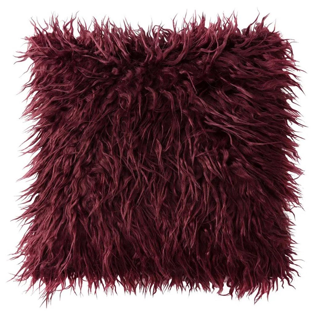 Faux Fur Cushion Square With Insert 20"x20"