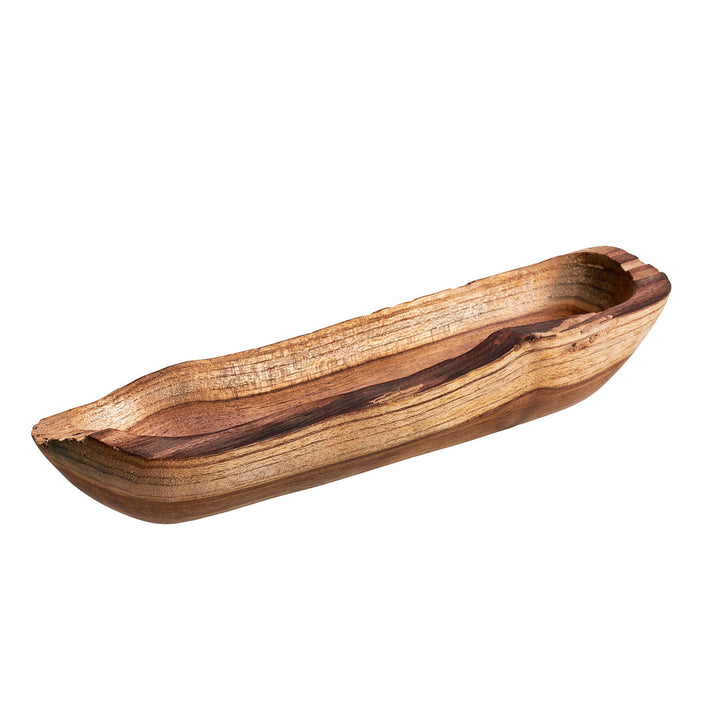 Takara Teak Wood Long Bowl