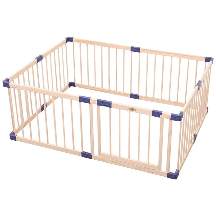 Natural Wooden Baby Playpen Safety Gate