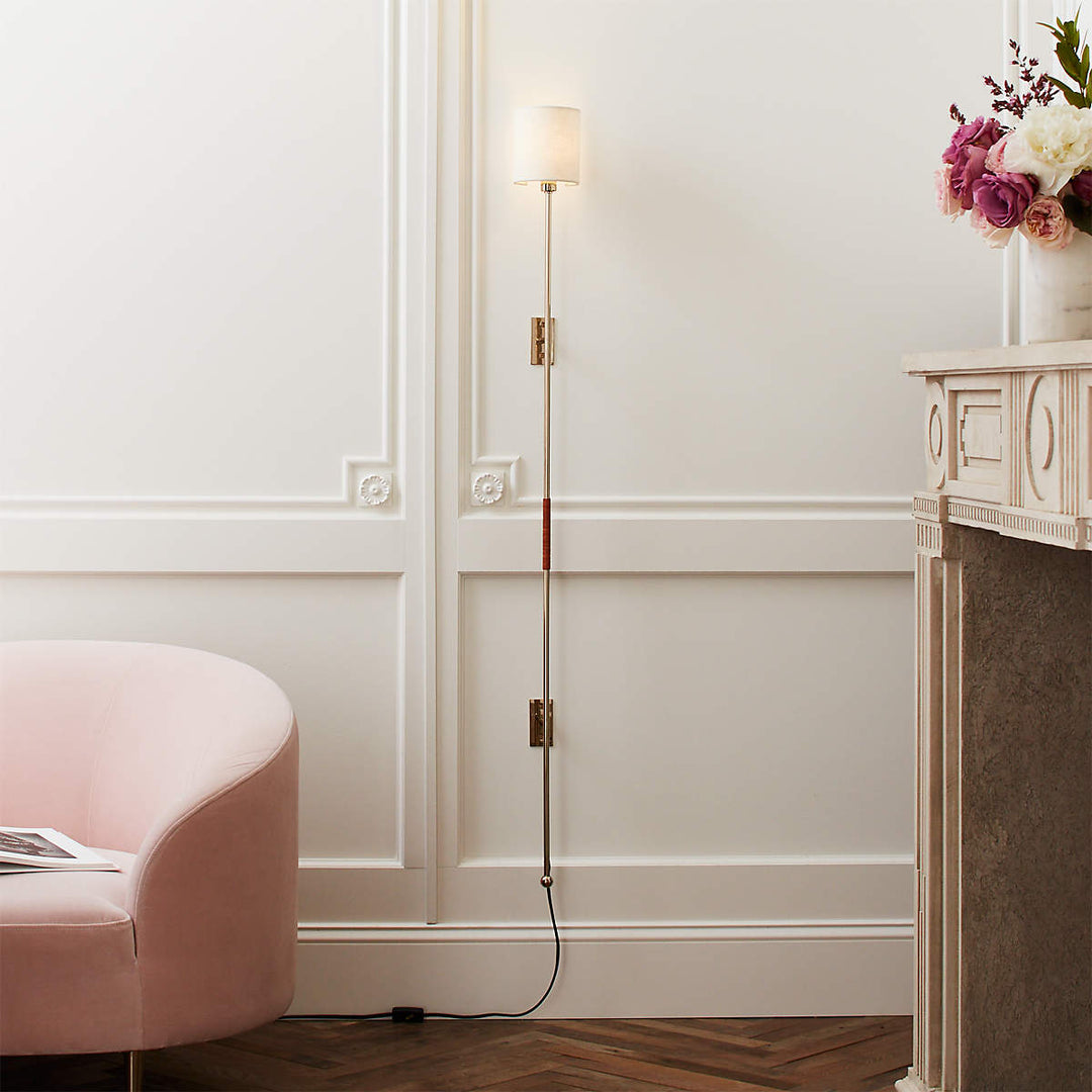 LEGGERO CHAMPAGNE POLE WALL SCONCE