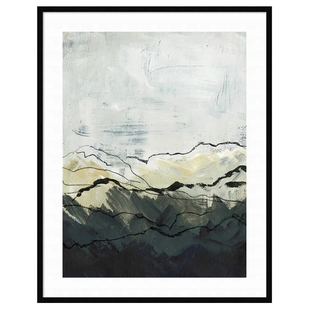 Winter Mountains I by Jennifer Paxton Parker With Frame 34.12"x43.12