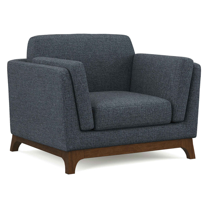 Ceni Lounge Denim Blue Chair