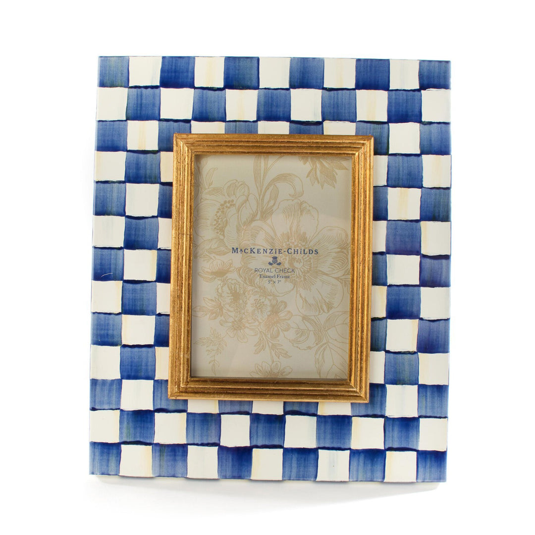 Royal Enamel Single Picture With Frame 5"x7"