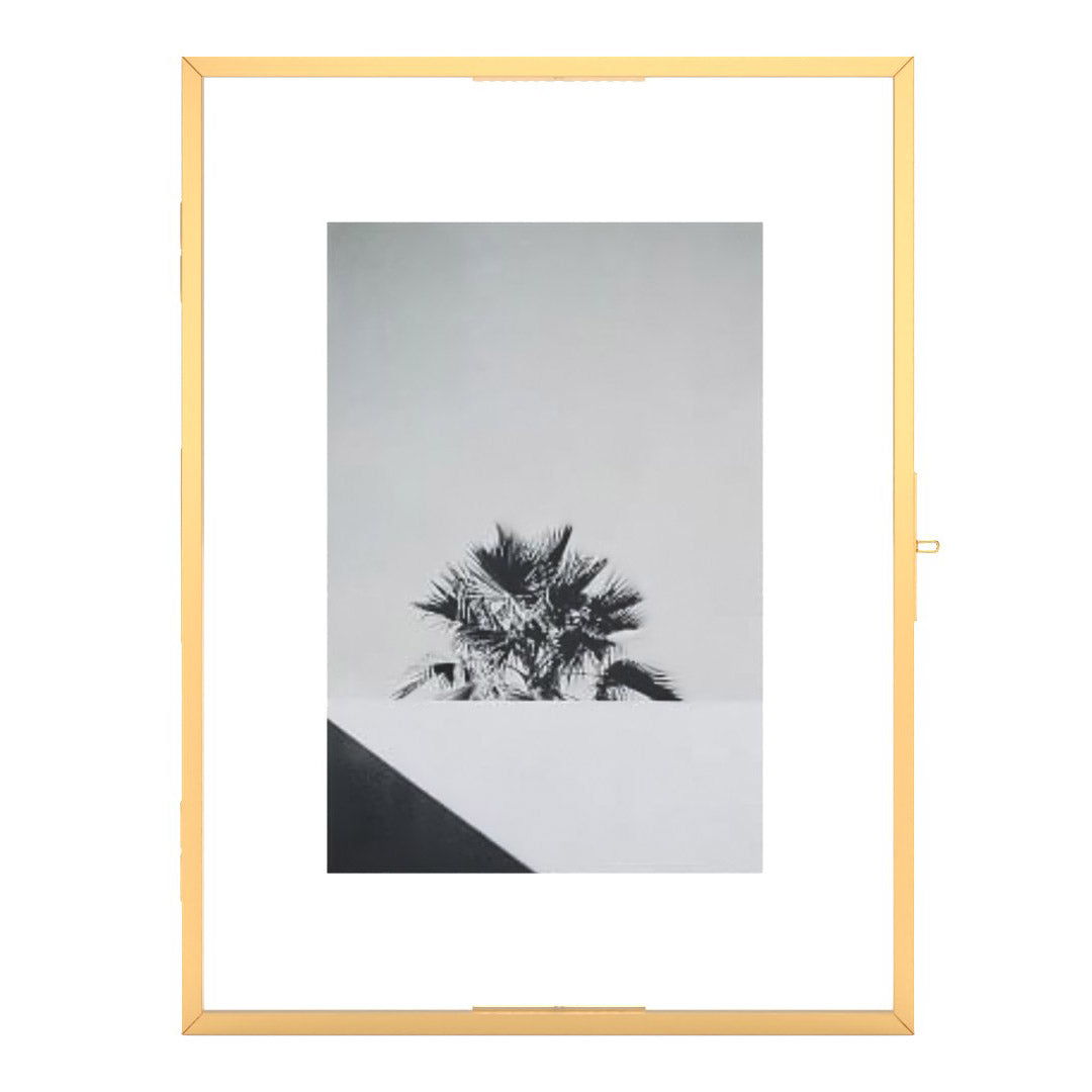 Terrace Floating Frames Antique Brass