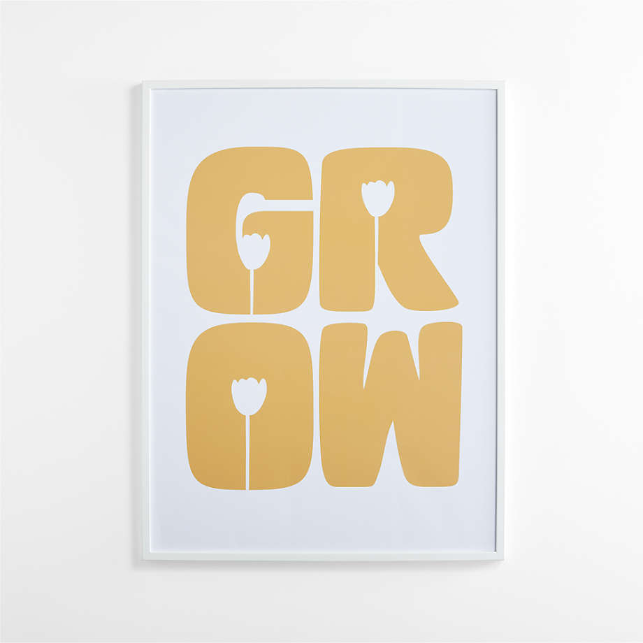 Grow Large Framed Wall Art