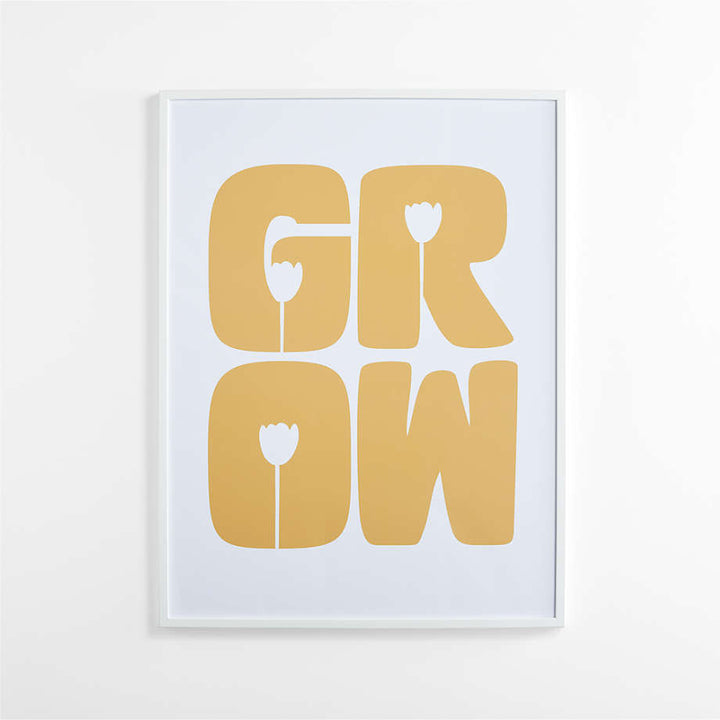 Grow Large Framed Wall Art