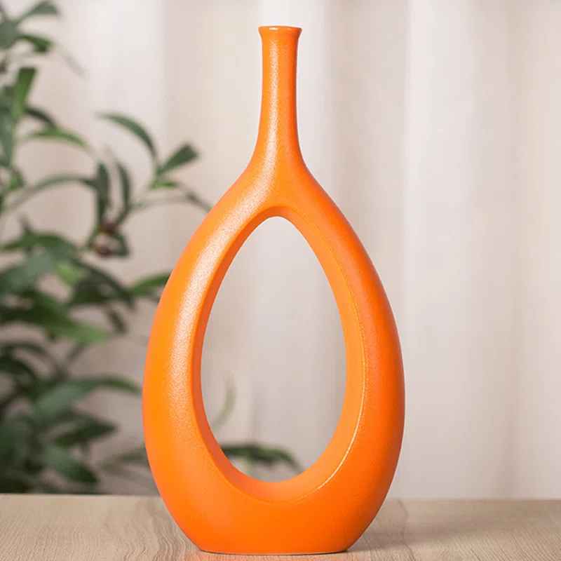 Dinges Handmade Ceramic Porcelain Table Vase-Big