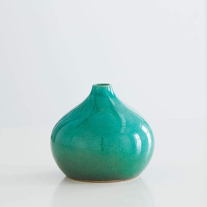 Bright Ceramic Vases Wide Teardrop