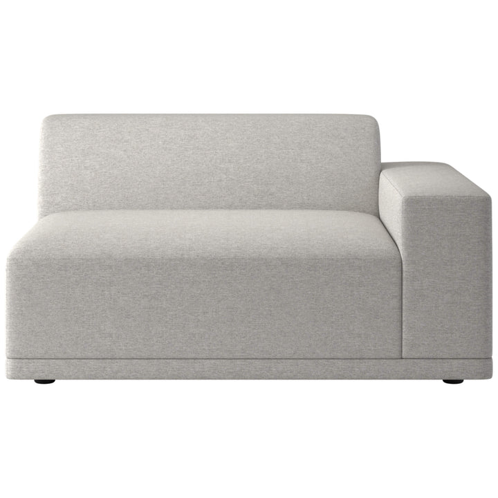 Faible Chair with Right Arm Hatch Platinum