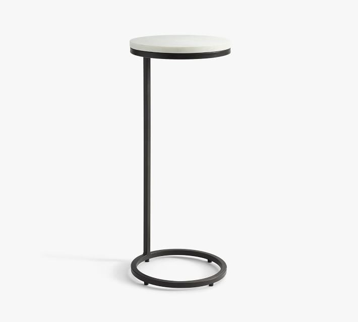 Delaney Round Marble C Table