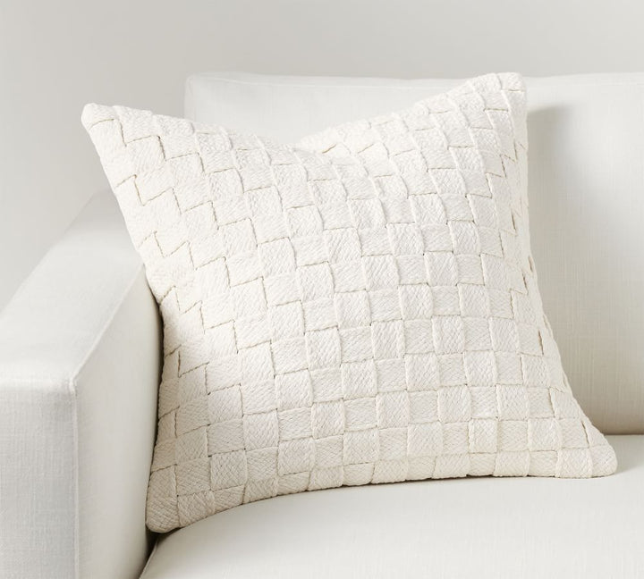 Basketweave Pillow Cover No Insert-20''x20''