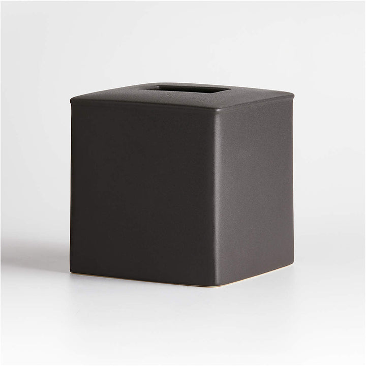 Juxon Black Tissue Box Cover