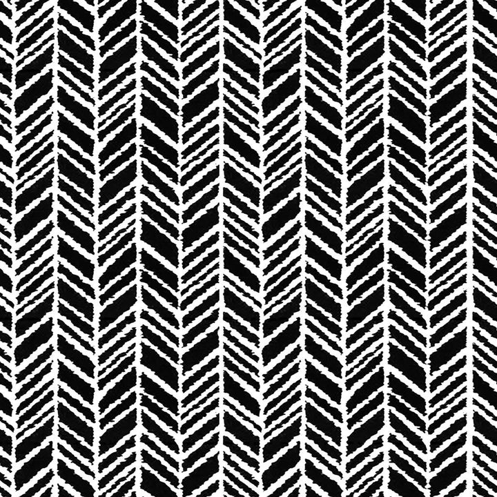 Herringbone IndoorOutdoor Lumbar Pillow With Insert-18.5"x11"