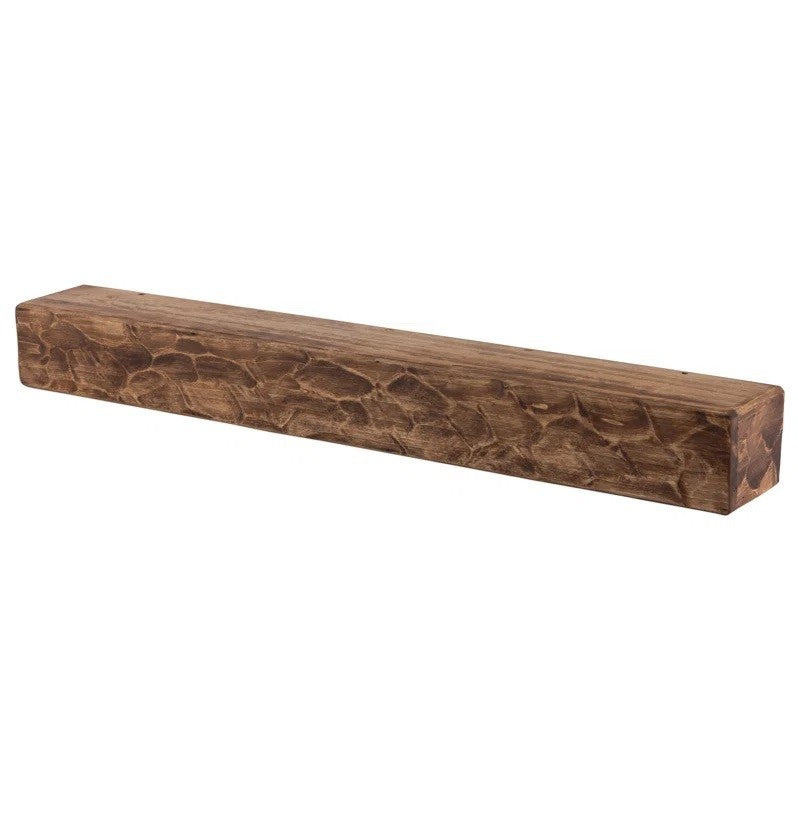 Rough Hewn Fireplace Shelf Mantel